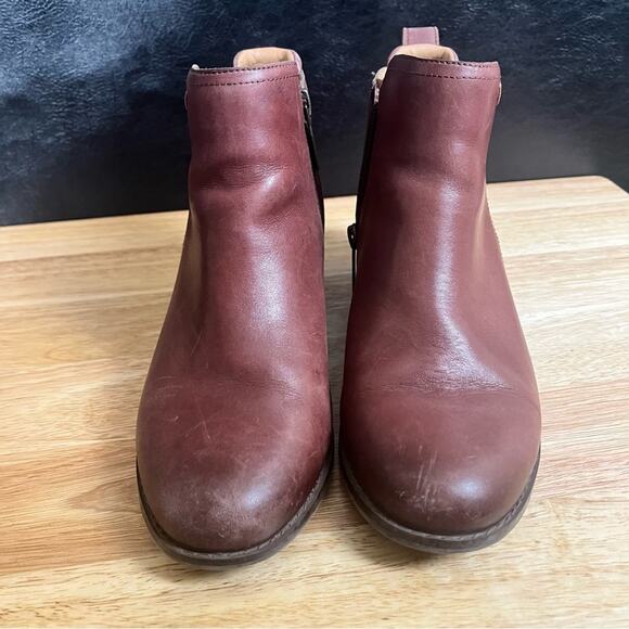 Vionic Bethany Brown Ankle Boots Size 5 - Picture 3 of 15